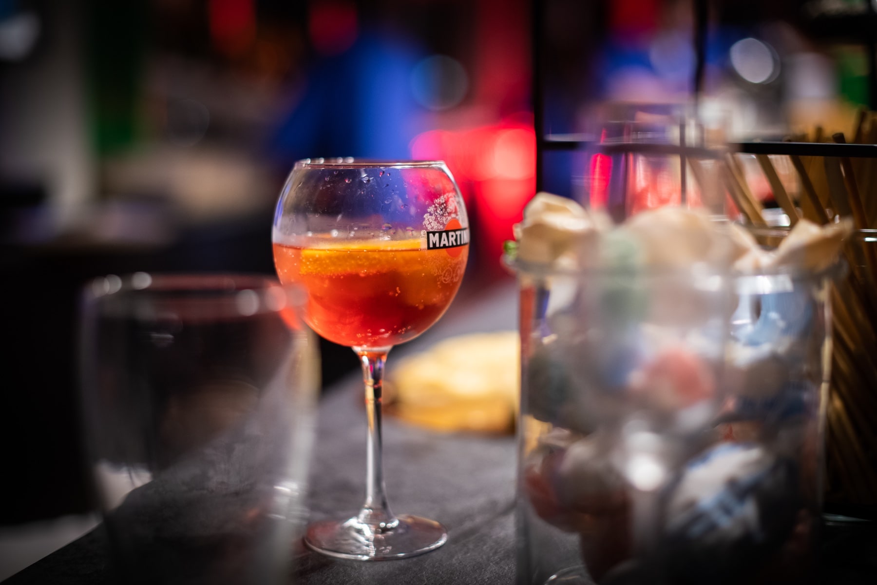 Photo d'un verre de spritz