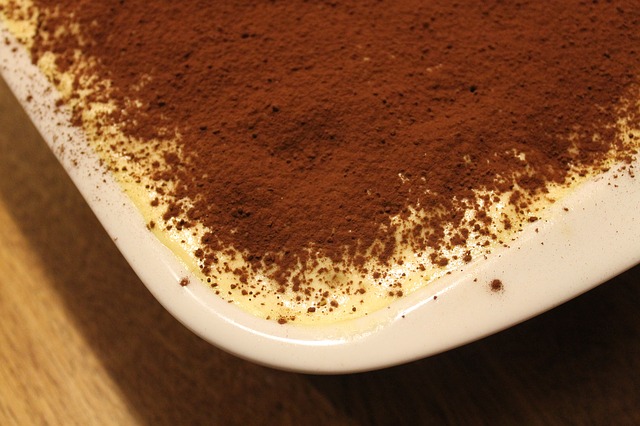 Photo d'un tiramisu italien