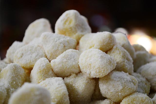 Photo de gnocchi frais