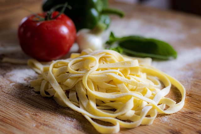 Photo de pâtes fraîches italiennes