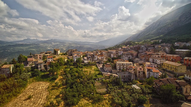 Photo panoramique des Abruzzes
