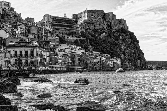 Photo de la côte calabraise